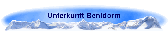 Unterkunft Benidorm