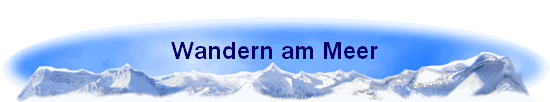 Wandern am Meer