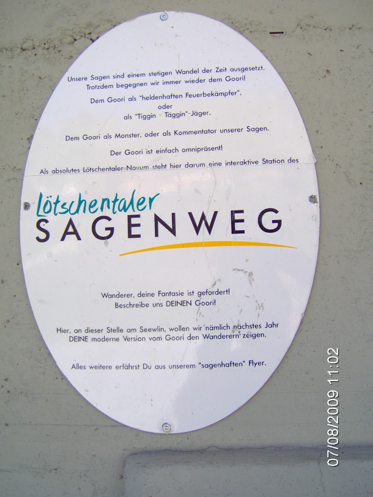 Sagenweg-Start